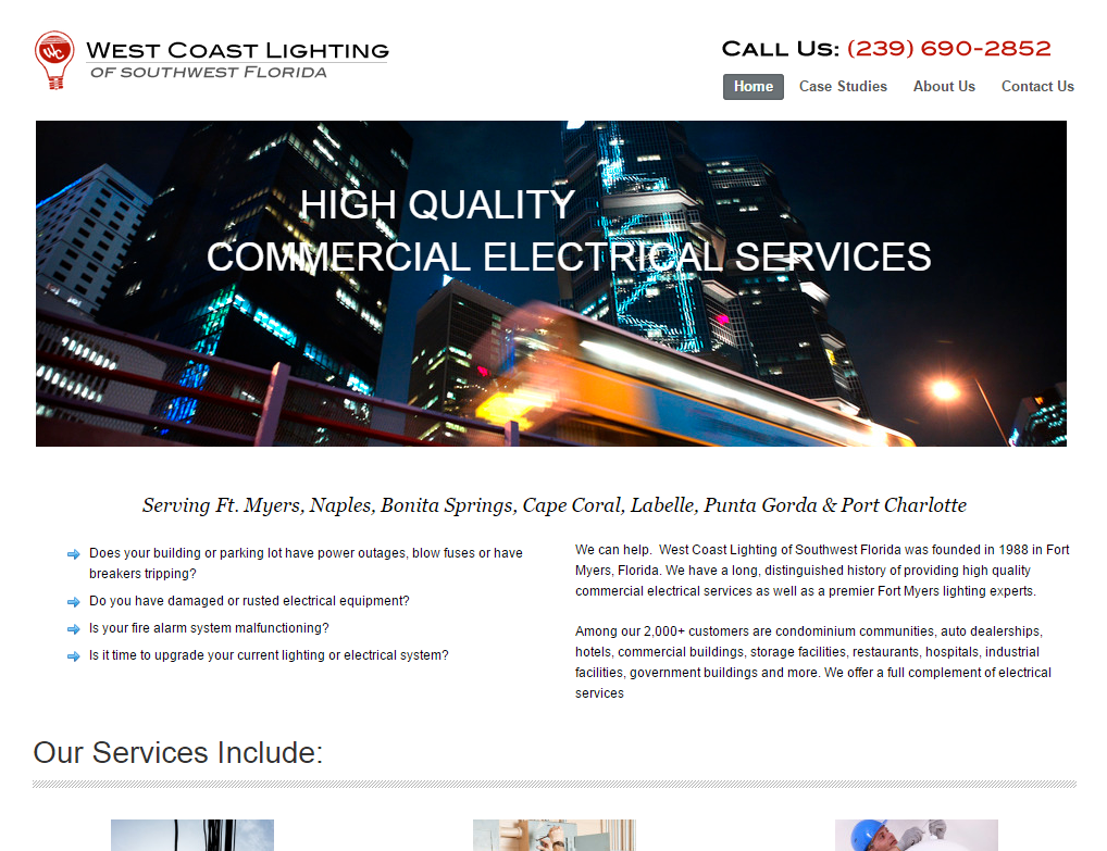 wc lighting homepage