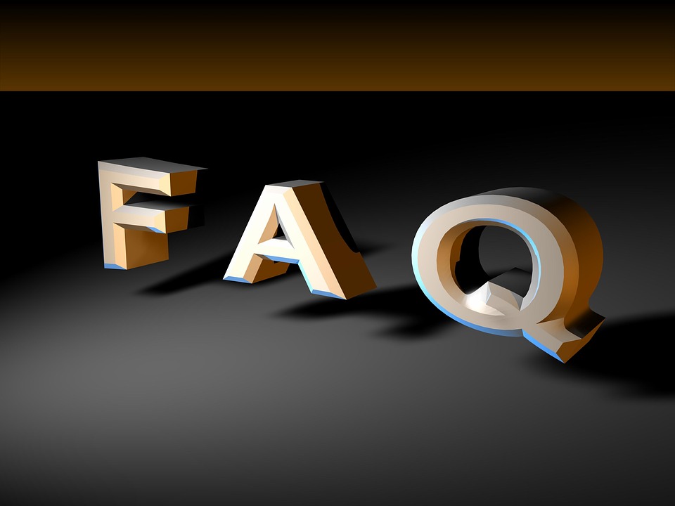 FAQ pages