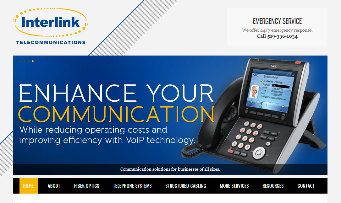 Interlink Telecommunications Homepage