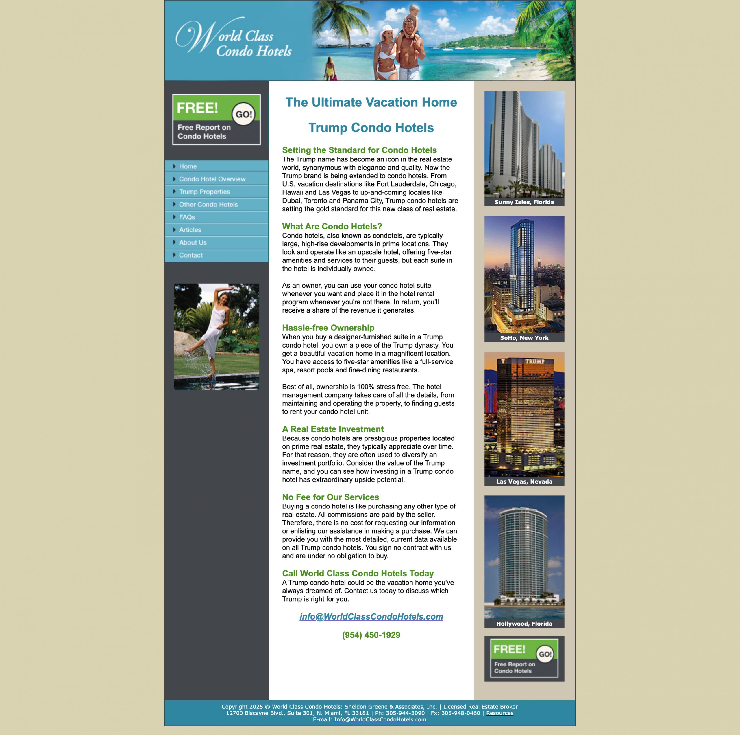 world class condo hotels