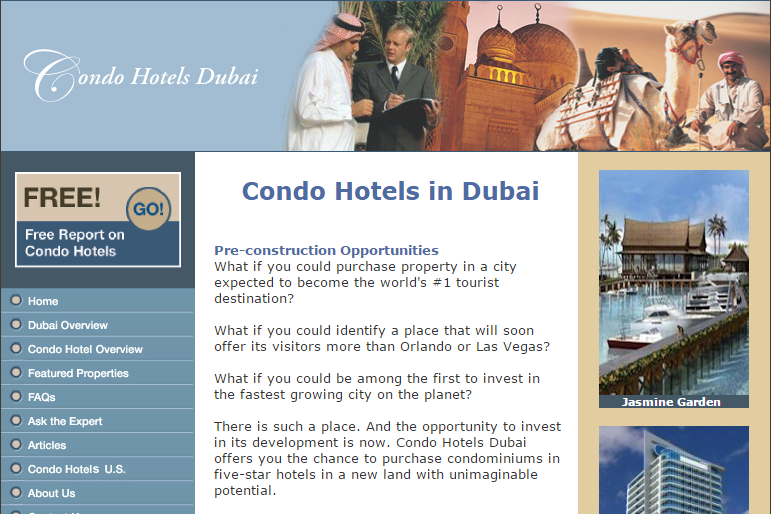 condo hotels dubai