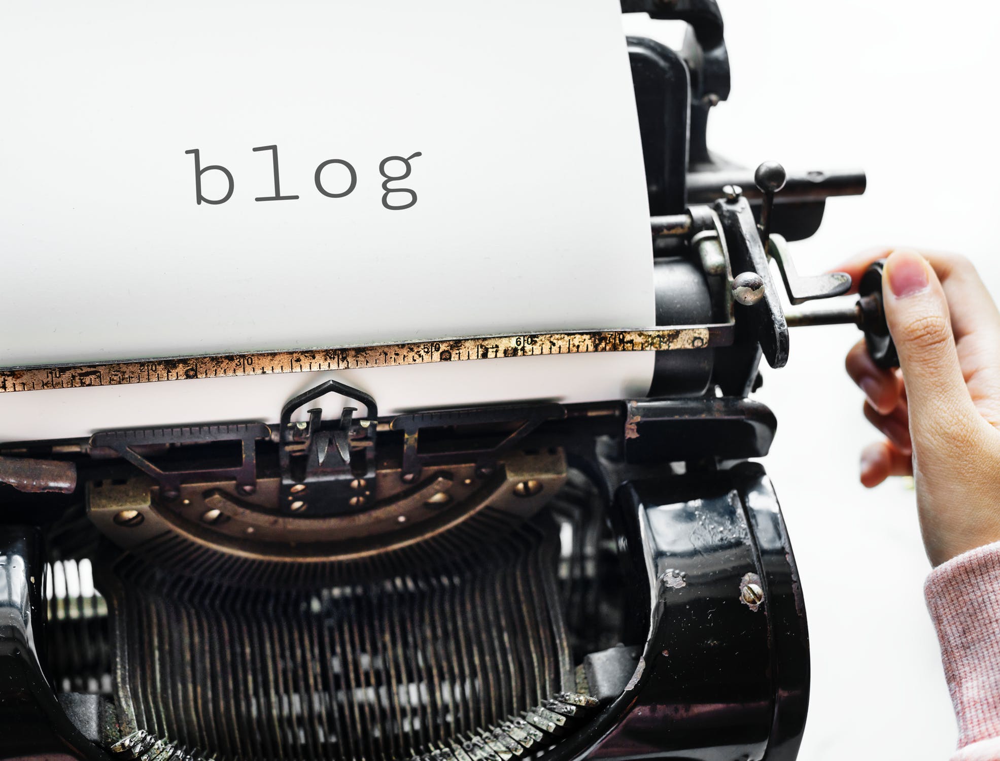 Write a blog