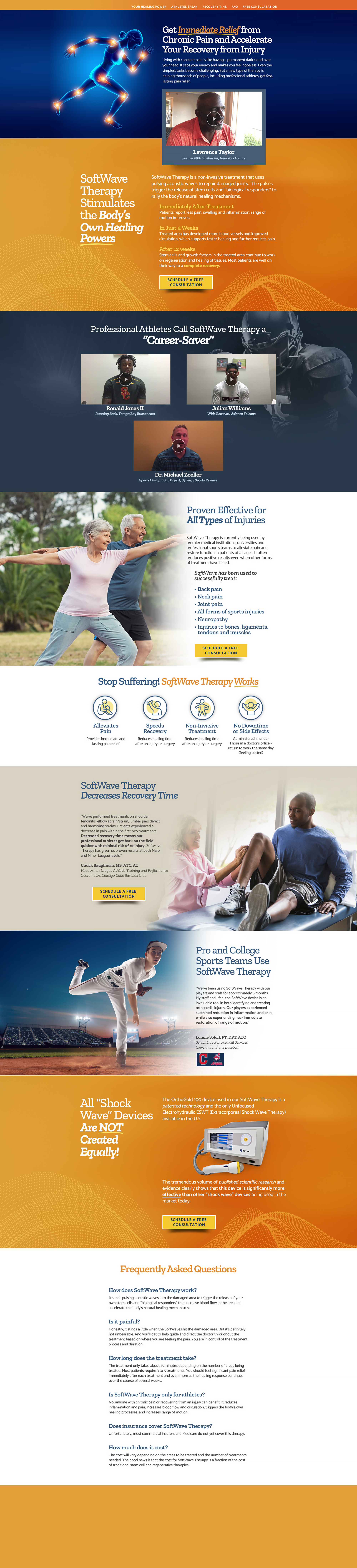 Therapy Landing Page