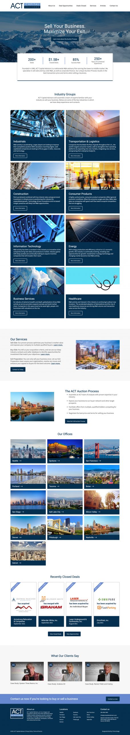 ACT Capital Advisors, M&A firm