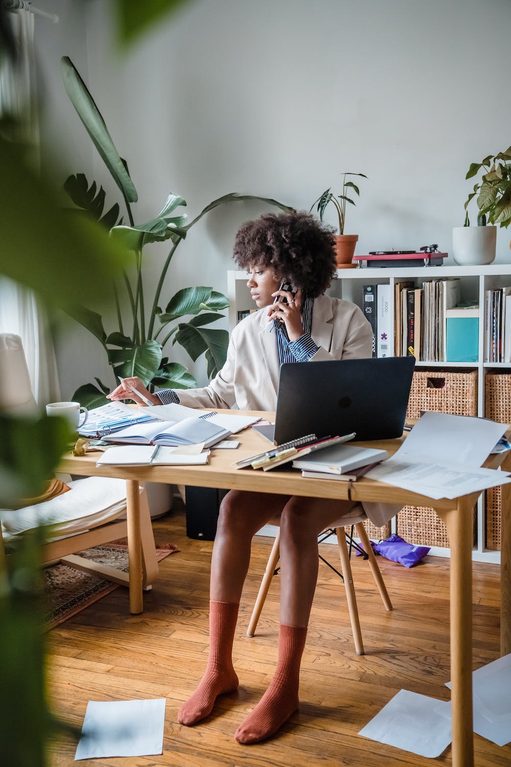 copywriter's desk